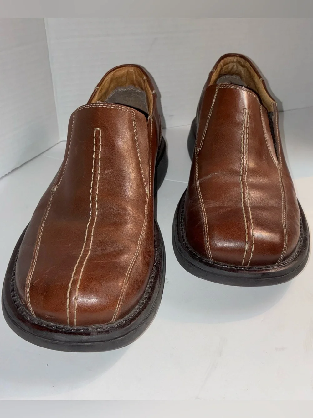 Kenneth Cole Reaction Men's Slip-On Leather Dress Shoes 8M